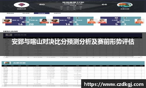 安郅与喀山对决比分预测分析及赛前形势评估